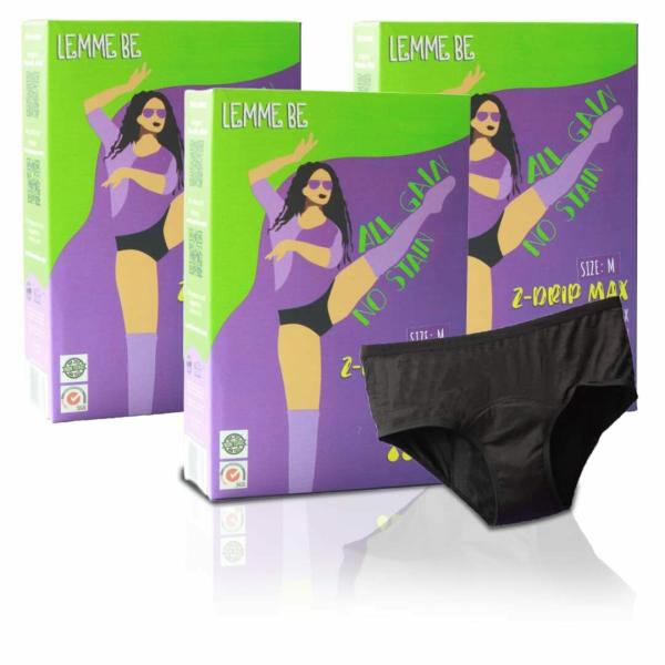 Lemme Be Period Panties for Women Reusable Period Underwear 120 ML