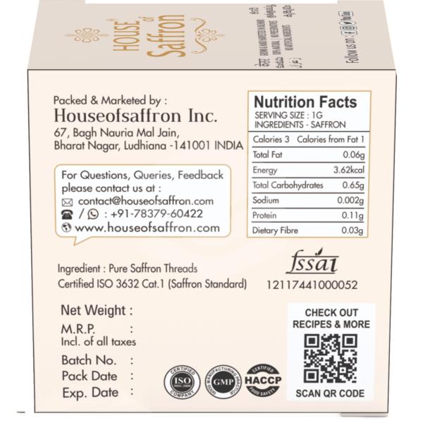 House of Saffron 10grams Premium Kashmir Mogra Saffron from Pampore 2packs of 5gram JioMart