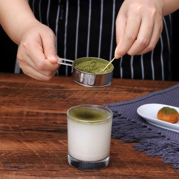 UPKARANWALE Steel with Long Handle, Flour Sieve Mini Small Flour Sifter