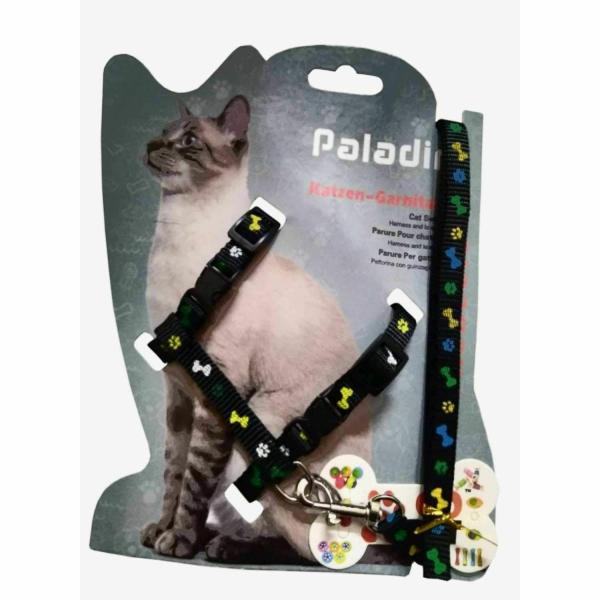 The DDS Store Cat Harness Adjustable Black JioMart