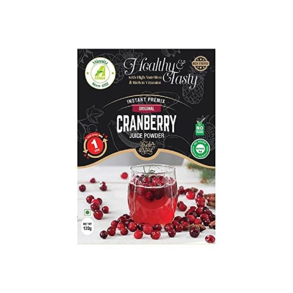 AARKAY Cranberry Juice Natural InstantPremix High Energy Drink Powder, 120g JioMart