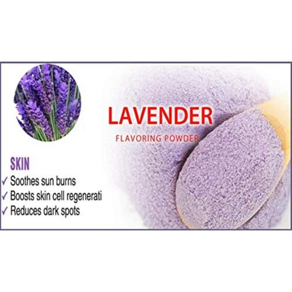 MGBN Gelatin With Lavendar Flower Powder 2 In 1 Uses For Face Mask