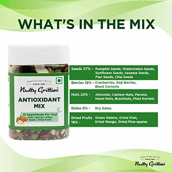 Nutty Gritties Antioxidant Trail Mix Digestive 325 g JioMart