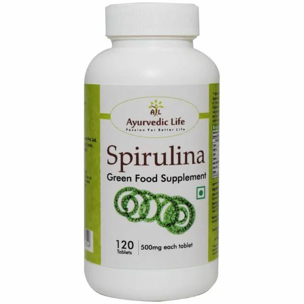 AL Ayurvedic Life Spirulina 120 Tablets JioMart