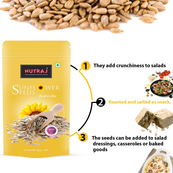 Nutraj Sunflower Seeds 200g JioMart