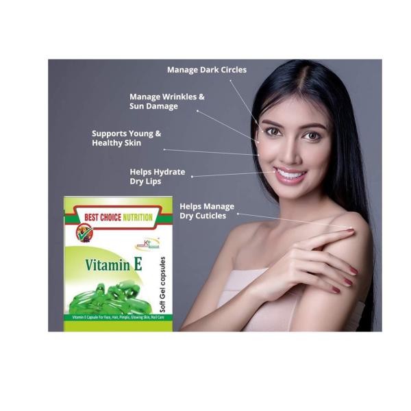BEST CHOICE NUTRITION Vitamin E 50 Capsules JioMart