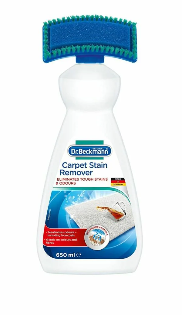 Dr. Beckmann Carpet Stain Remover Removes Stubborn Stains and Odours Includes Applicator Brush