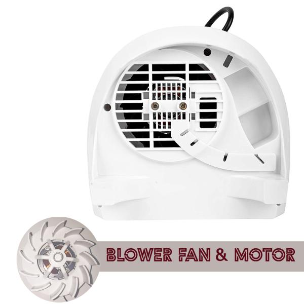 Fogger 2000 Watts Room Fan Heater Powerful Motor With Adjustable