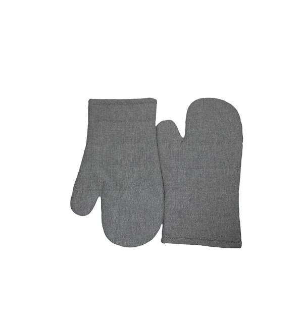 HOMEFLY _ Tidy Gray Micro Oven Hand Gloves Pack Of 2 JioMart