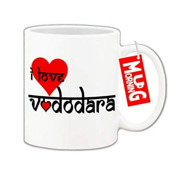 Mug Morning I Love Vadodara Mug Vadodara Coffee Mug JioMart