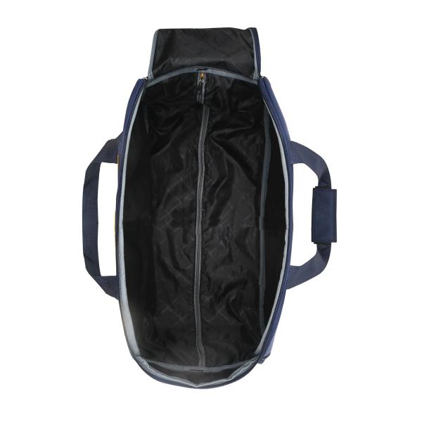 Priority ARC Navy Blue Polyester 2 Wheel Duffle Travel Bag 61 cm JioMart