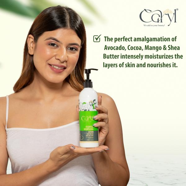 Caryl Essential Nourishing Lotion With Avocado Butter For Glowing