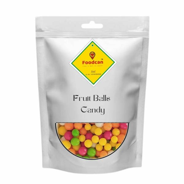 Foodcan Fruit balls Candy (Multi color & Fruity flavor), 800 gram JioMart