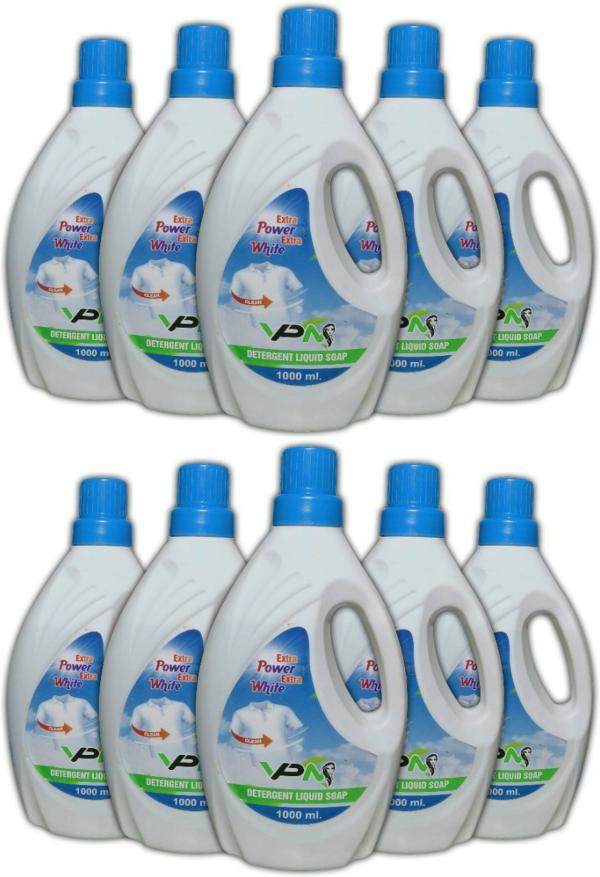 Vpmenterprise Detergent Liquid 1000 ml Each (Pack Of 10) JioMart