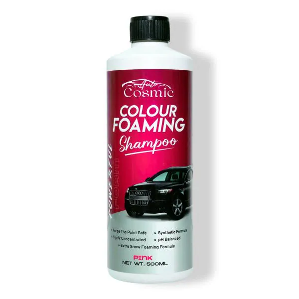 Auto Cosmic Car Pink Snow Foam Car Wash Shampoo Bike Wash Shampoo