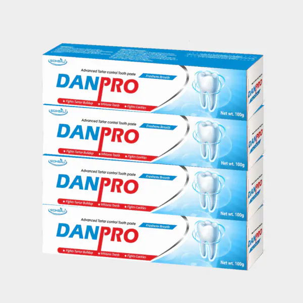 DanPro Toothpaste (Pack of 4) - JioMart