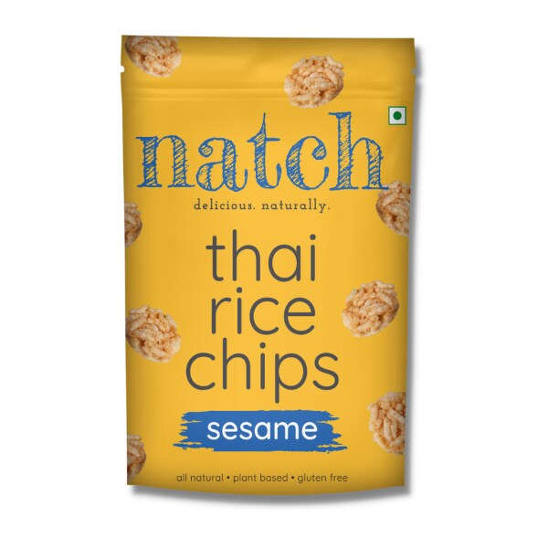 Natch Rice chips Sesame 100g JioMart
