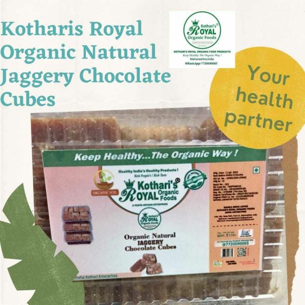 Kothari's Royal Organic Jaggery Cubes JioMart
