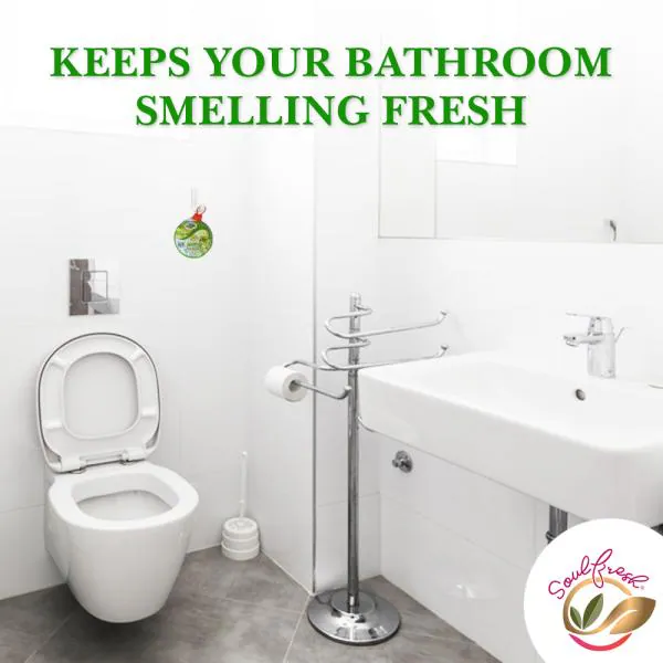 SOULFRESH Air freshener Flowers block for Bathroom and Toilet 100gm each - 4 Flower - JioMart