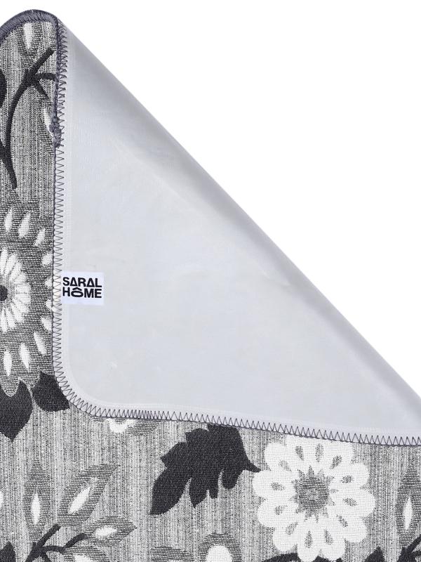 Saral Home Grey Cotton Runner 45x120 cm JioMart