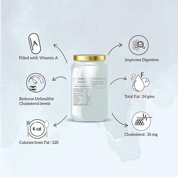 Momsy Pure Buffalo Ghee Jar No Added Preservatives Immunity Booster