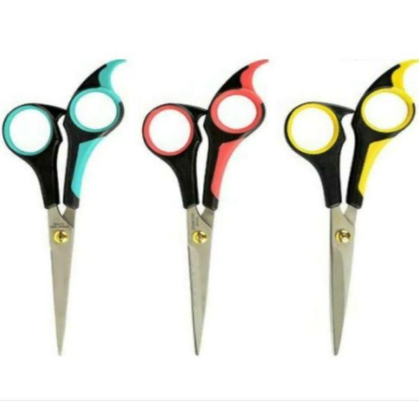 Dkuy 3 PC Professional Hair Cutting Scissors 6 inches Scissor ( Color