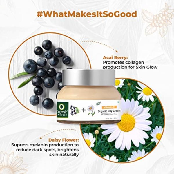 Organic Harvest Vitamin C Face Cream 50 g JioMart