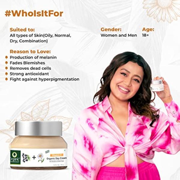 Organic Harvest Vitamin C Face Cream 50 g JioMart