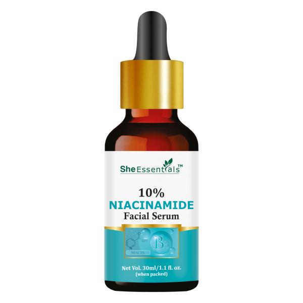 She Essentials 10 Niacinamide Face Serum For Acne Marks & Acne Prone