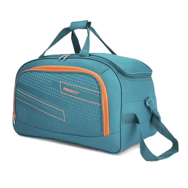 Priority ARC Aqua Blue 2 Wheel Polyester Duffle Bag 51 cm JioMart