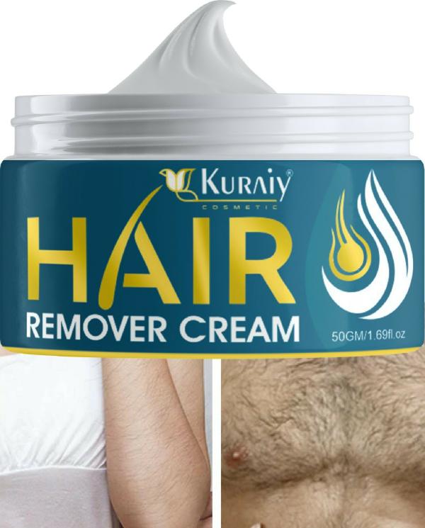 KURAIY Painless Hair Removal Spray Neutral Armpit Arm Hair Removal Mousse Hair Growth Inhibitor