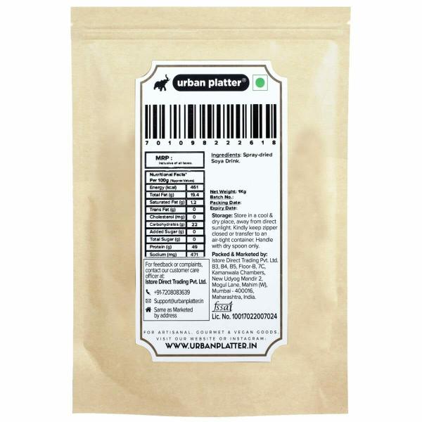 Urban Platter Soya Milk Powder, 1Kg JioMart
