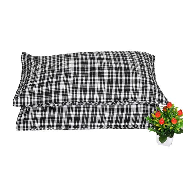 CRAZYWEAVES 100 Cotton Handloom Khadi Pillow Covers Cotton Pillow