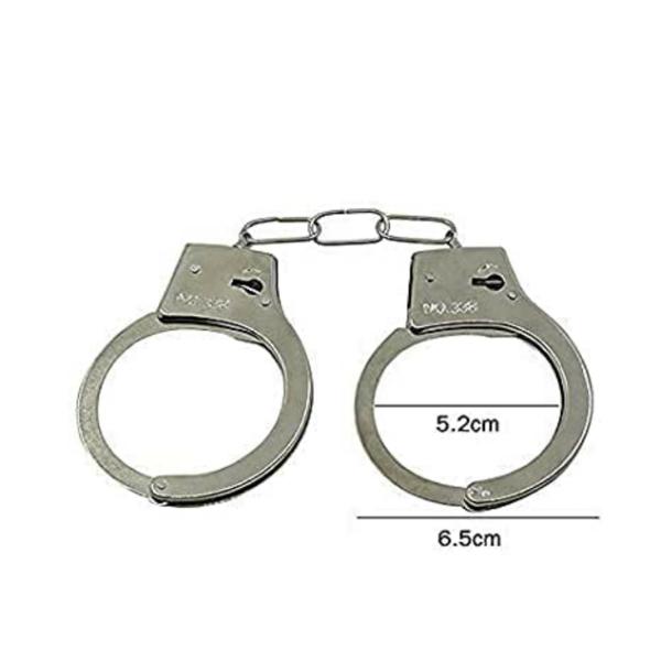 silver prisoner police handcuffs JioMart