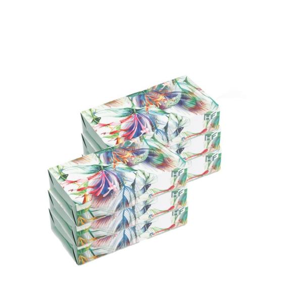 Home Float Multicolor Paper Ultra Soft Premium Tissue Paper Box and Wet