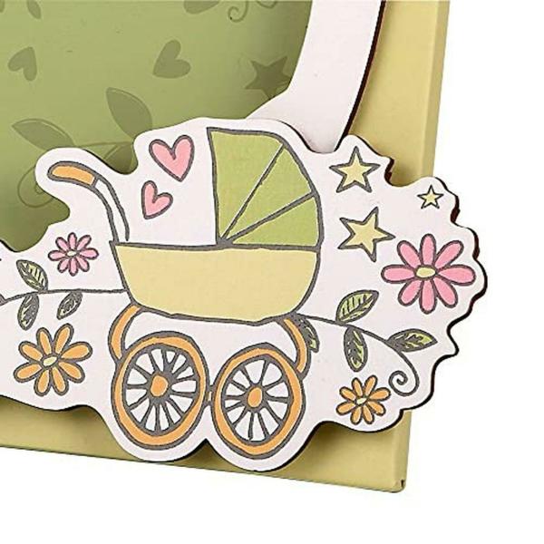 Babies Bloom Tabletop and Wall Mount Wooden Sweet Dream Baby Photo