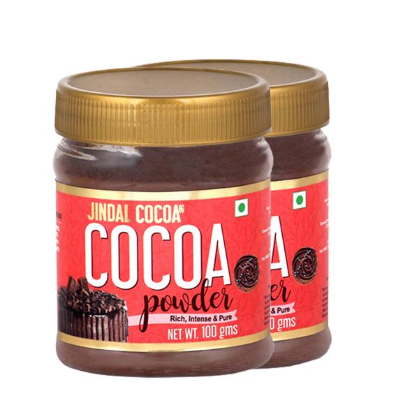 Jindal Cocoa Cocoa Powder 100 gms (Pack of 2) JioMart