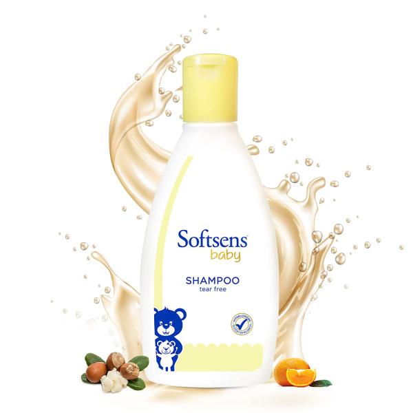 Softsens Baby Shampoo Tear Free Gentle Cleansing Shampoo 200ml JioMart