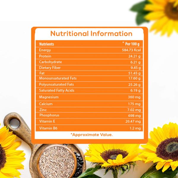 NutroVally Chia Seeds Flax Seeds Pumpkin Seeds Sunflower Seeds