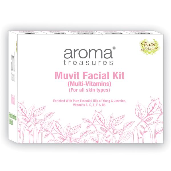 Aroma Treasures Muvit Facial Kit All Skin Types JioMart