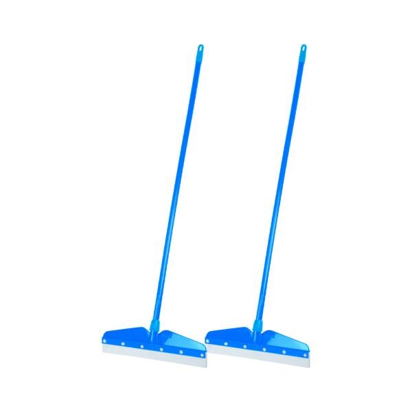 Mazic Floor Cleaning Zoom Wiper Long Handle with Wide Foam for