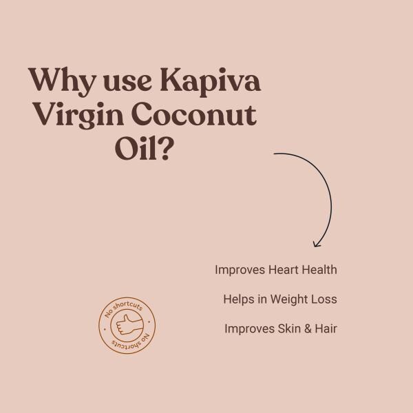 Kapiva Virgin Coconut Oil 500 ml JioMart