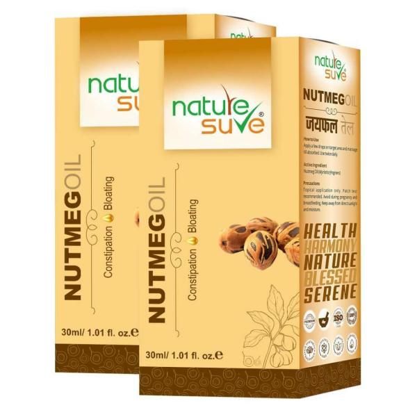 Nature Sure Nutmeg Jaiphal Oil for Bloating & Constipation in Men
