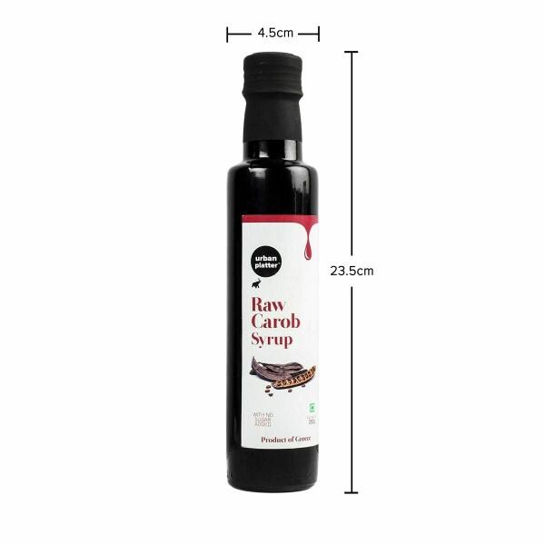Urban Platter Raw Carob Syrup, 350g JioMart
