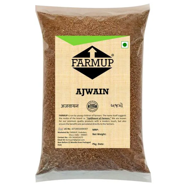 FARMUP Ajwain Carom Seeds (Whole) (400g Pack of 1) JioMart