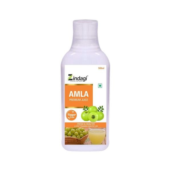 Zindagi Zindagi Amla Juice Natural Minerals & Vitamins SugarFree
