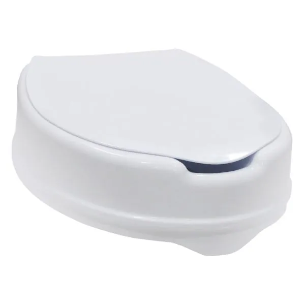 EASYCARE Toilet Seat with Extra Wide Opening Toilet Commode Raiser