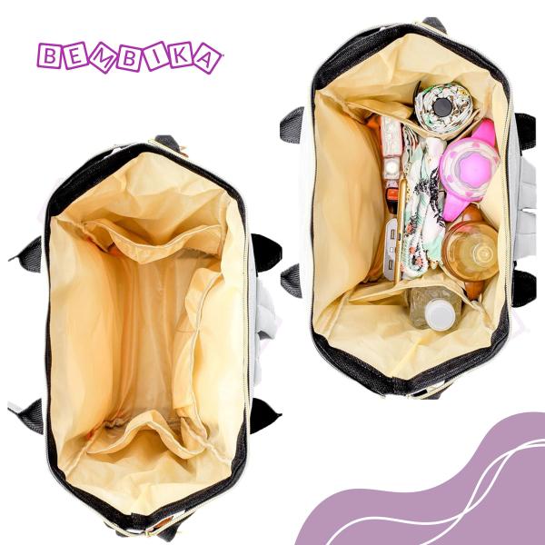 Bembika Line Purple Diaper Bag Backpack For Kids JioMart