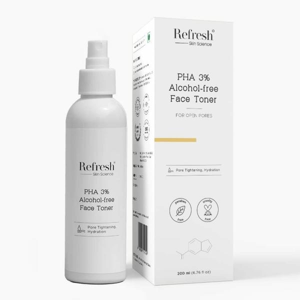 Refresh Skin Science PHA 3 Alcohol Free Face Toner 200ml JioMart