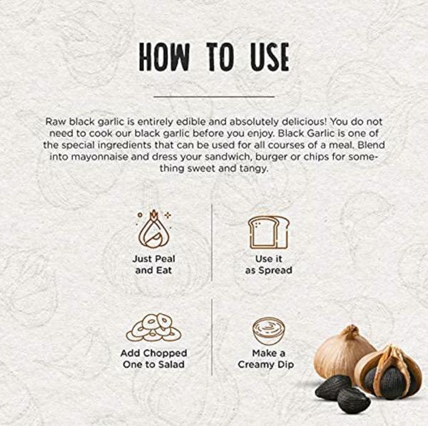 Bhumi Organic Ready To Eat Peeled Black Garlic Cloves 100 g JioMart